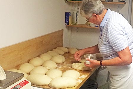 Selbstgebackenes Brot